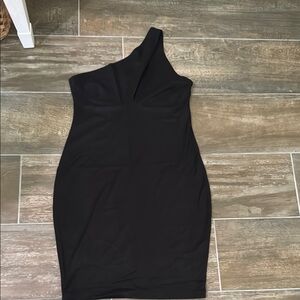 Victoria secret Sport Black One-Shoulder Bodycon Dress